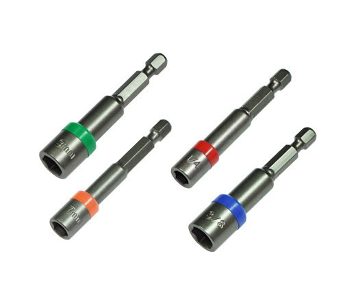 Magnetic Impact Nut Setters 65L with Colored Collar
