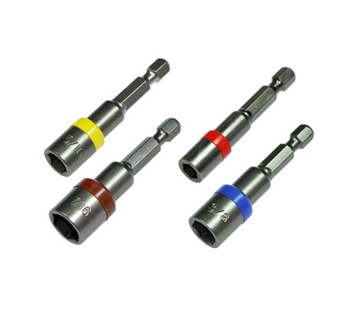 Magnetic Impact Nut Setters 50L with Colored Collar