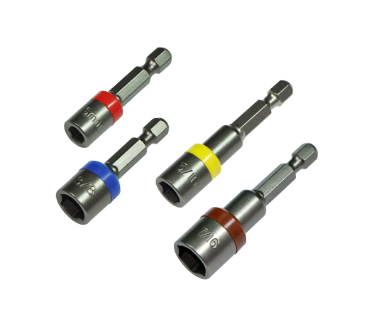 Magnetic Nut Setters 45L & 55L with Colored Collar
